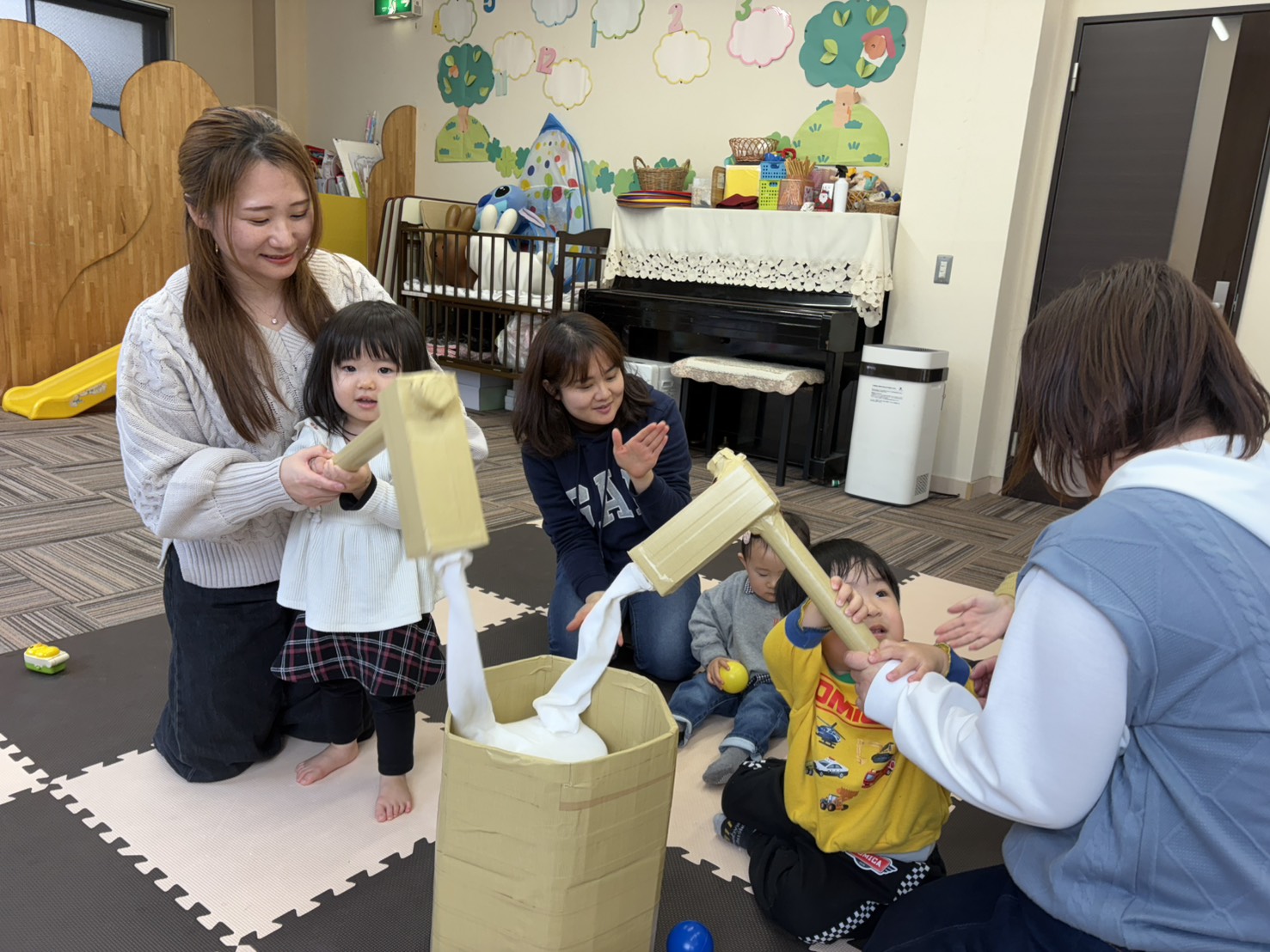 楽しい遊びの中に・・・♪