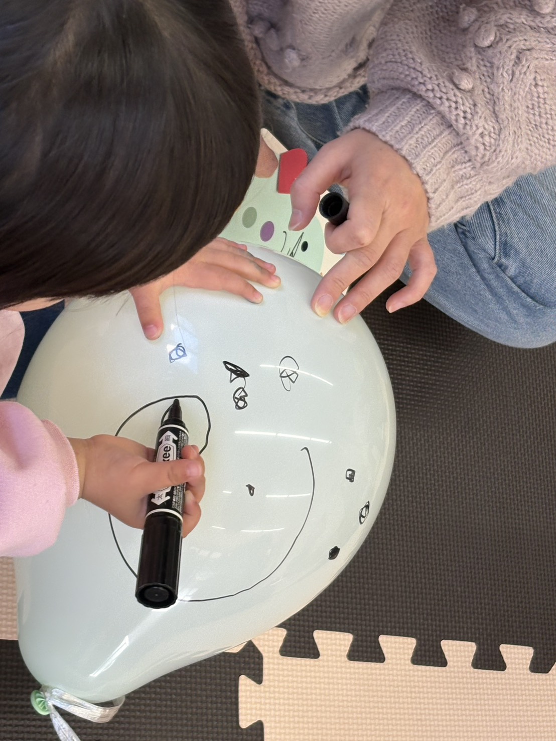 おめでとう☆＆ふうせんであそぼう！