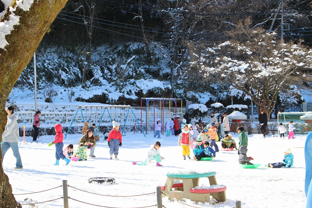 おもいっきり☆雪遊び